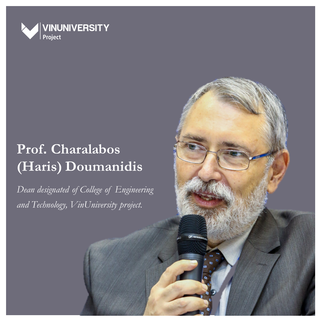 GS. Tiến sĩ Charalabos (Haris) Doumanidis – Viện Trưởng Viện Kỹ thuật và Khoa học Máy tính