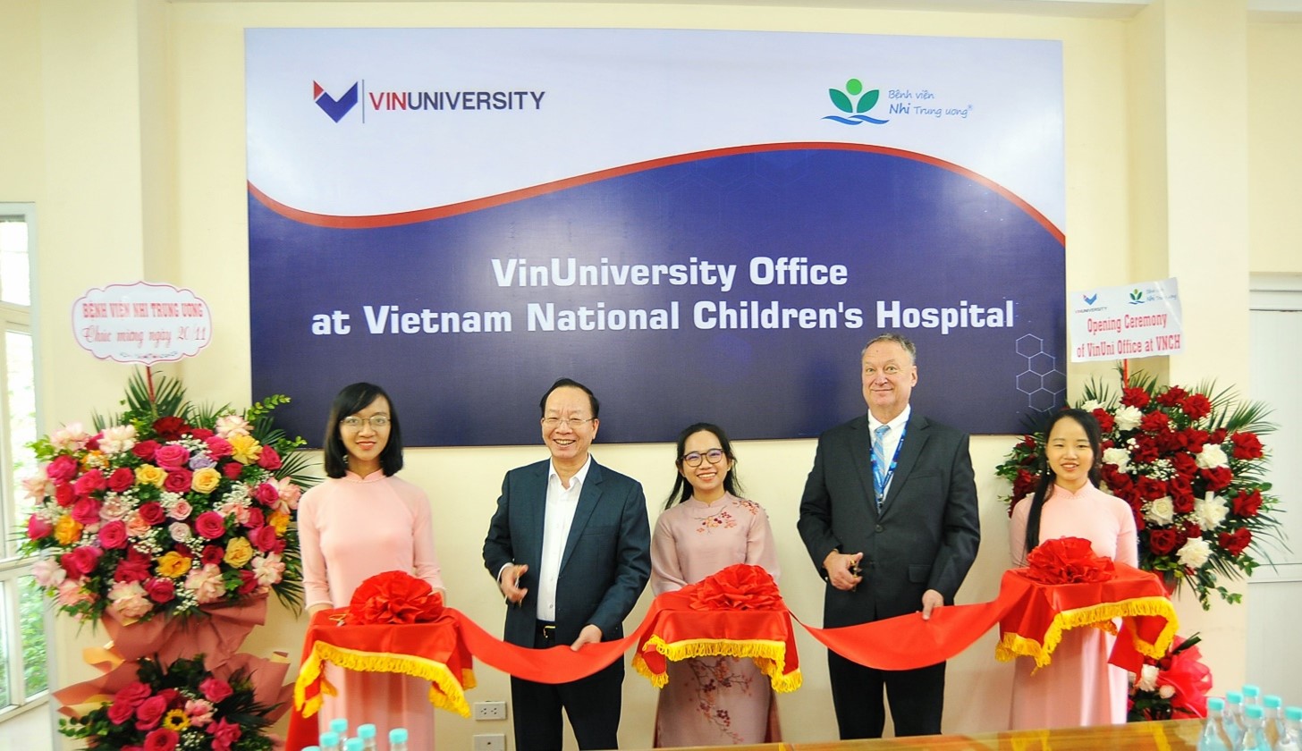Trường Đại học VinUni khai trương văn phòng tại Bệnh viện Nhi Trung ương