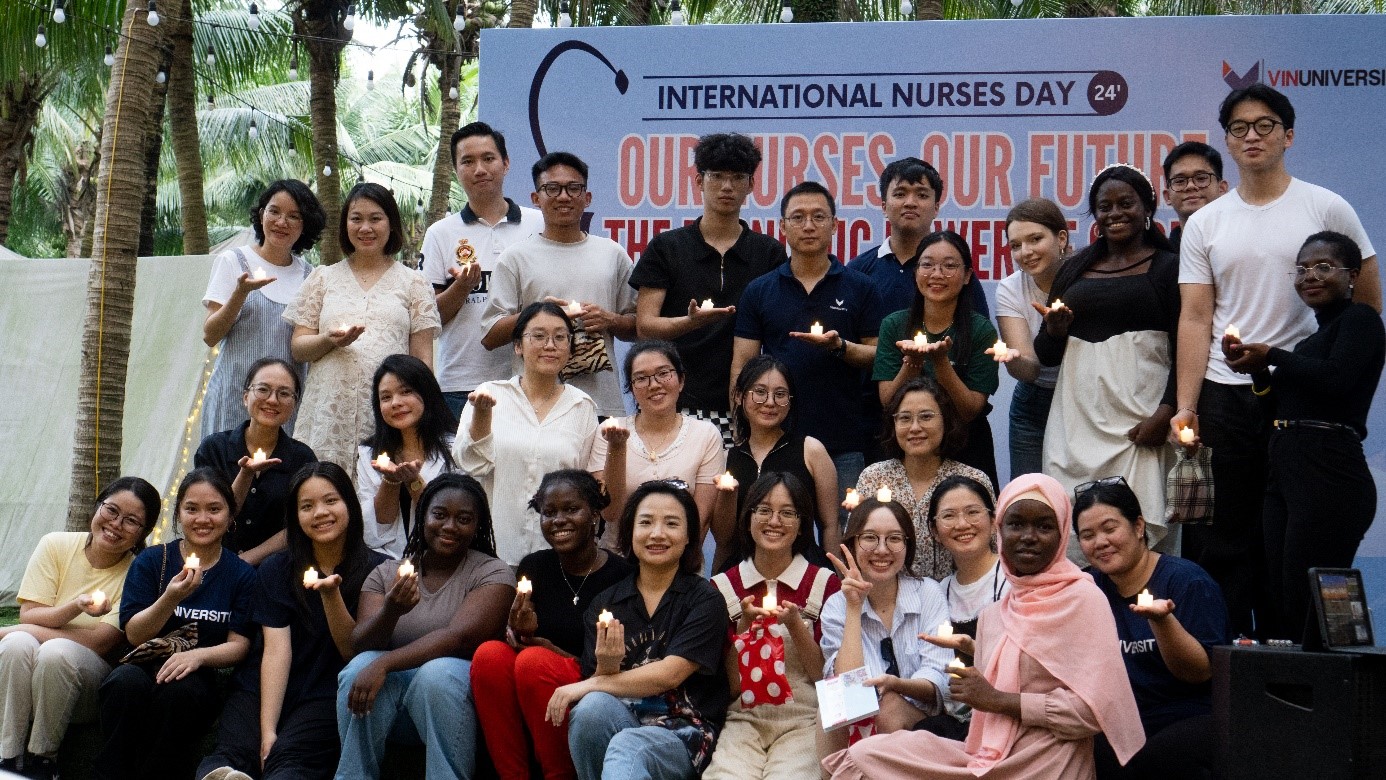 Khoảnh khắc tự hào của chương trình Điều dưỡng, trường Đại học VinUni: Kỷ niệm Ngày Quốc tế Điều dưỡng