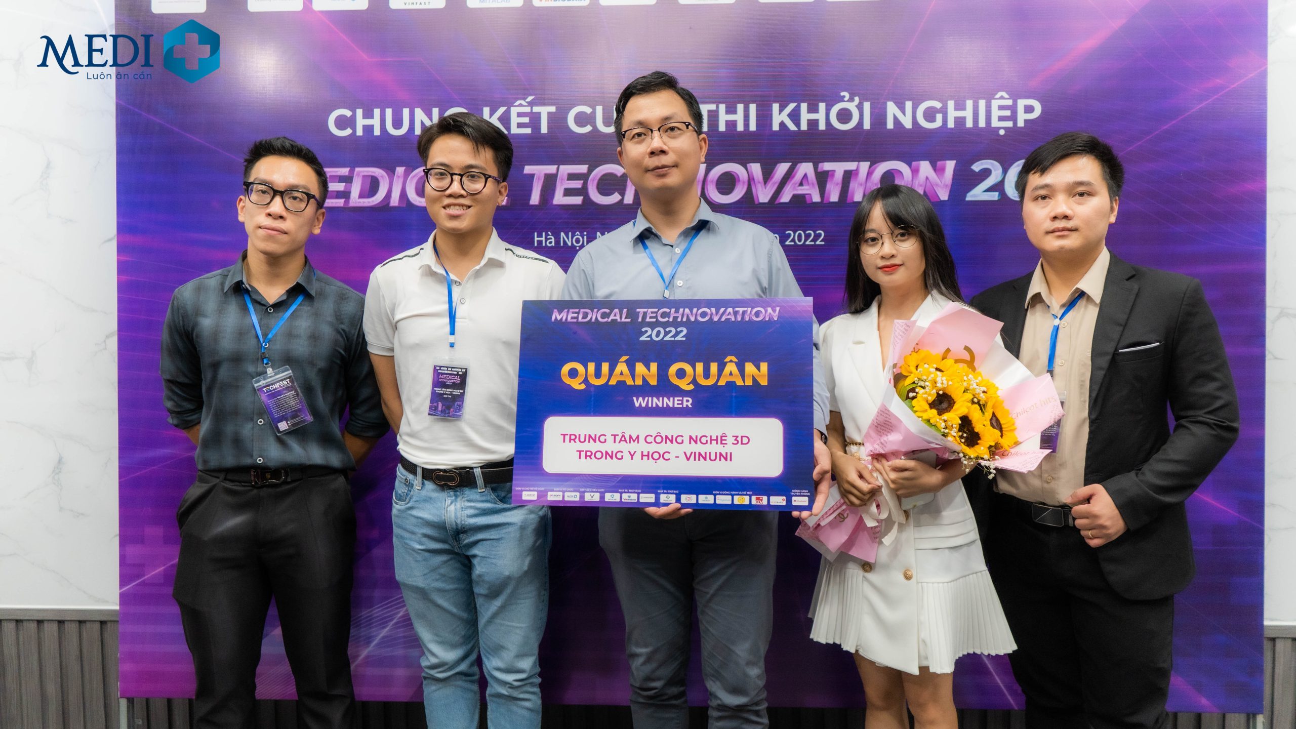 Quán quân cuộc thi MEDICAL TECHNOVATION 2022